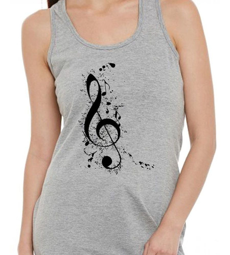 Musculosa Nota Musical Art Dibujo Music M1