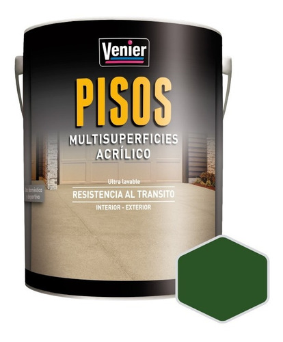 Venier Pisos Multisuperficies Int/ext | +4 Colores | 20lt