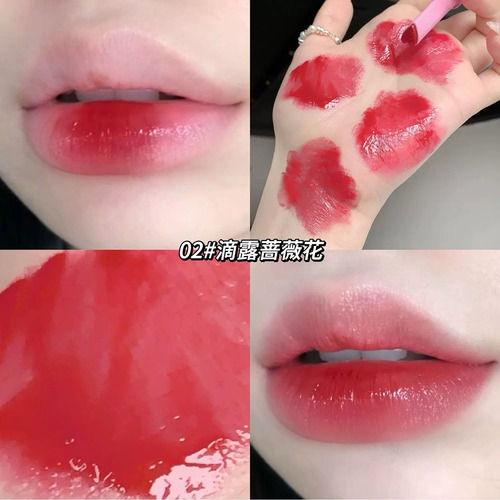 Gege Bear Crystal Lipstick Labial Gloss Color Watery