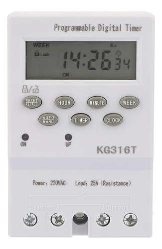 Interruptor Horario Programable, Interruptores De Tiempo