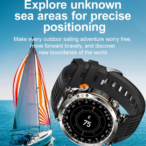 Reloj Inteligente Con Banda De Silicona De Camuflaje Ip68 De