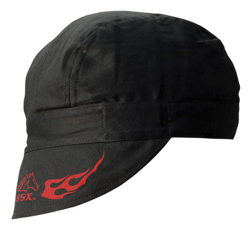 Gorra Soldar Bsx 100 % Algodon Color Negro