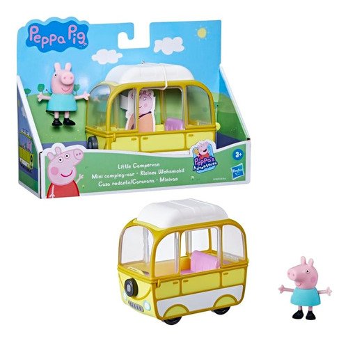 Peppa Pig Little Campvan Minivan Com Personagem Hasbro