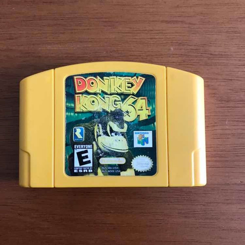 Donkey Kong 64 Nintendo 64 Labels Originais