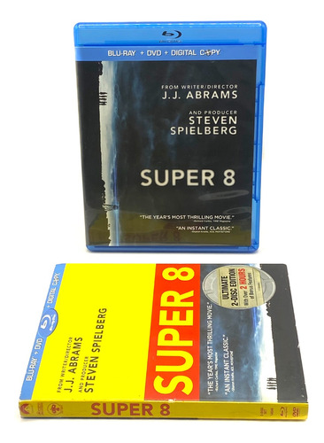 Blu-ray + Dvd Super 8 / Película 2011 / Excelente