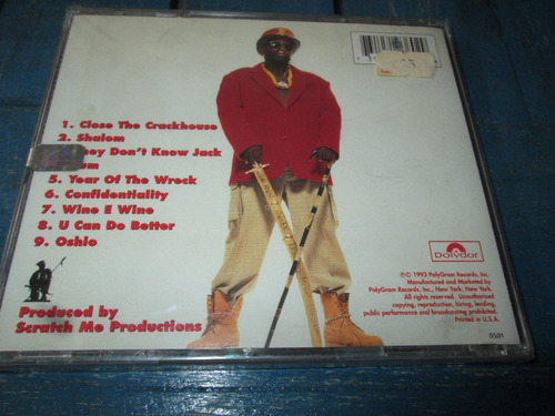 Cd Professor X Puss 'n Boots The Struggle Continues Usa L51