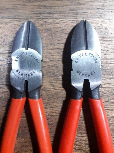 Alicate Knipex 70 01 180 Corte Diagonal Oblicuo Alemania