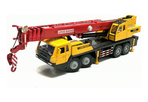 Vehículo Diecast Alloy Truck Heavy Crane Gr [u]