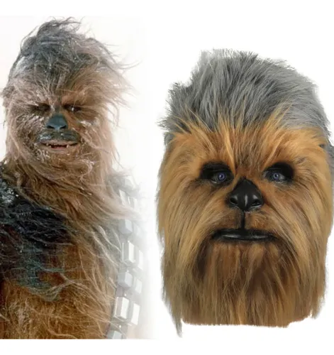 Máscara De Chewbacca Para Cosplay, Mascarillas Para La Cabez