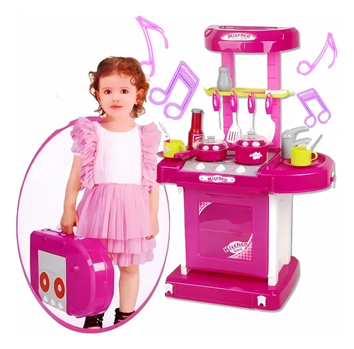 Cocina Infantil Grande Completa Con Luces Y Sonidos PF860 – Cómpralo en casa