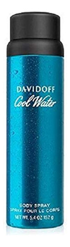 Davidoff Cool Water Body Spray Para Hombres, 5.4 Onzas