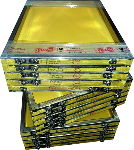 Schablon Shablon 30x40 120h Serigrafia Seda Amarilla