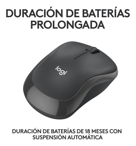 Mouse Bluetooth Logitech M240 Grafito Silent- Revogames