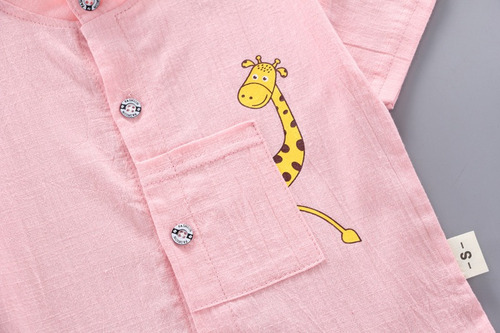 Conjuntos Para Bebe Niño Blusa Y Pantalones Ropa Verano Moda
