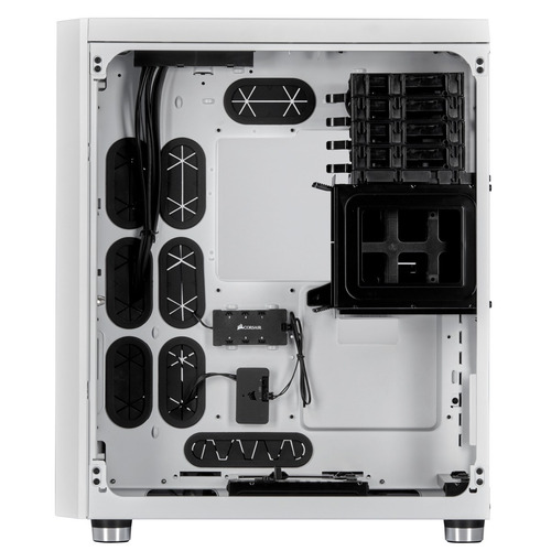 Gabinete Gamer Corsair Crystal 680x Atx Blanco Delta
