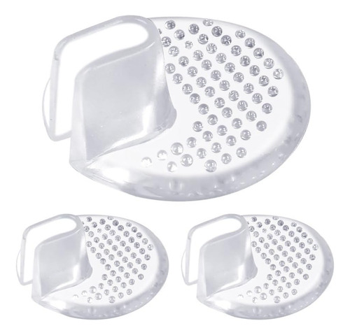 10 Protectores De Dedo De Silicona Transparente De Gel De Si