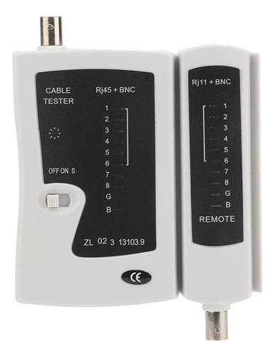 Testador De Cabo Profissional Rj45+bnc Yg468b, Rápido E Prec