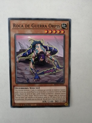 Roca De Guerra Orpis Yu-gi-oh! 