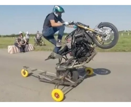 Imagem 2 de 5 de Projeto Aparelho Aprenda Grau De Moto Empinar Envio Imediato