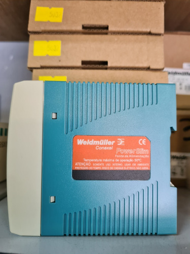 Fonte Chaveada 24vcc 1a 24w P/ Trilho Weidmuller
