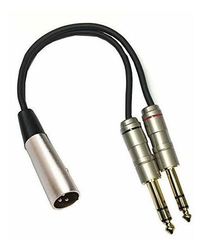 Studio Z Xlr - Cable Divisor En Y De 6 Pulgadas Con Puntas D