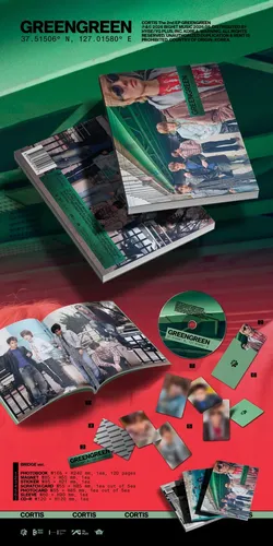 CORTIS 2nd miniアルバム GREENGREEN 3形態セット×10 Cortis - 2nd Ep Album [greengreen] (3pcs.) | Parcelamento sem juros