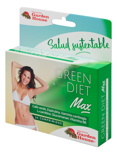 Green Diet Max Garden House Adelgazante Café Verde X 30 Comp