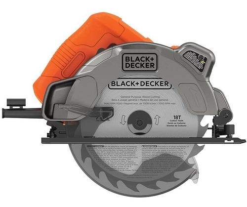 Sierra Circular 7 1/4  Con Laser 13amp 120v Black & Decker