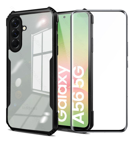 Funda Para Samsung Galaxy A26 36 56 Suave Marco Claro+mica