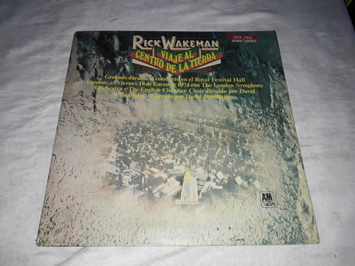 Disco De Vinilo De Rick Wakeman Centro De La Tierra