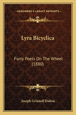 Libro Lyra Bicyclica: Forty Poets On The Wheel (1880) - D...