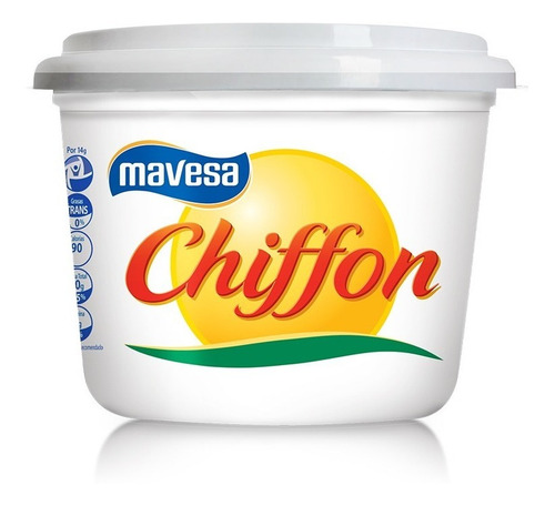 Imagen 1 de 1 de Margarina Chiffon Mavesa 454g