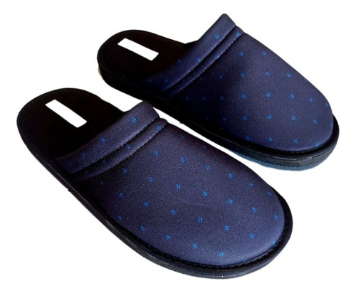 Pantuflas Margon Hombre Algodon Acolchadas