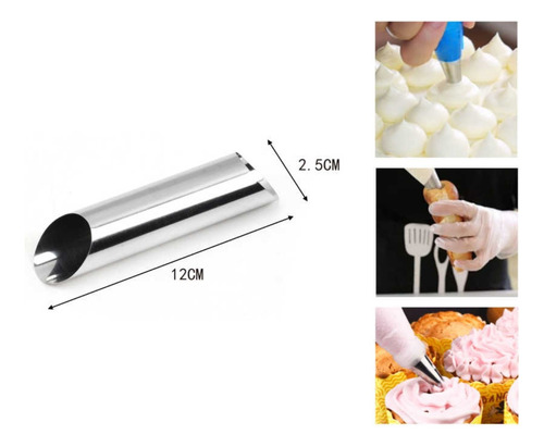 Set 6 Moldes Para Hacer Canoli Redondo