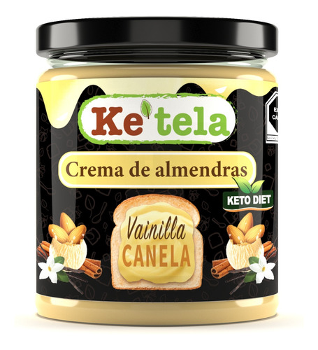 Pack 2 Cremas De Avellanas Y Cacao Keto Sin Azúcar Con Monkf