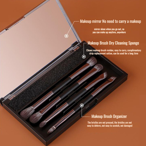Pincel Delineador De Ojos Cosmetic Mirror, Maquillaje De Ojo
