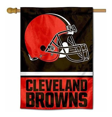 Wincraft Cleveland Browns Bandera De Casa Dos Lados