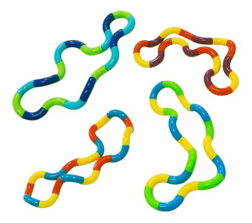 Imagen 2 de 2 de Tangle Junior Classic Juego Terapia Ocupacional Multicolor