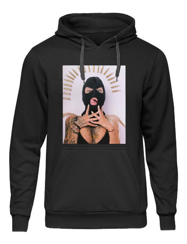 Sudadera Hoodie Negra Chica Original Gangster Hiphop Urbano