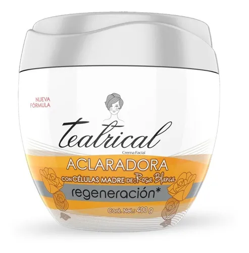 comprar Crema Facial Teatrical Células Madre Aclaradora 400 G