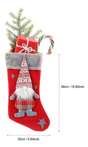 Xy 1pcs Medias De Navidad Con Carácter De Felpa