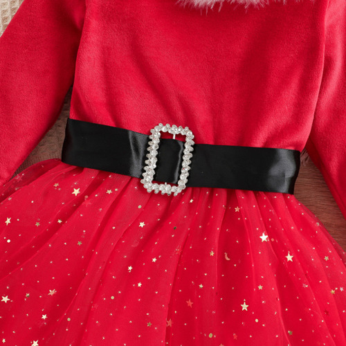 Falda De Navidad, Falda De Princesa De Niña
