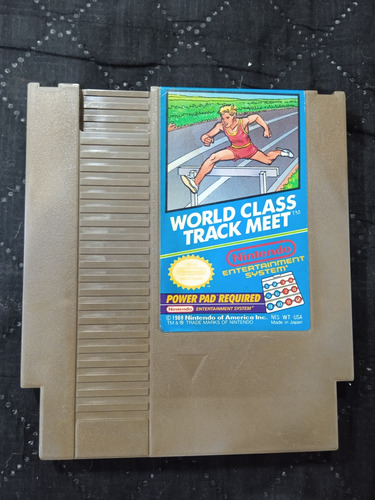 Word Class Track Meet Original Nintendo Nes