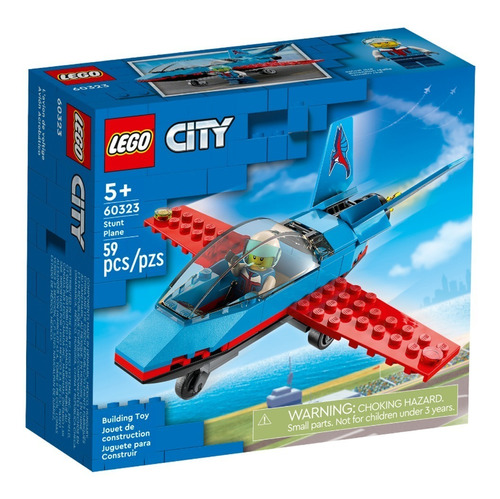 Lego City Avion De Acrobacias Y Aventuras Acrobaticas