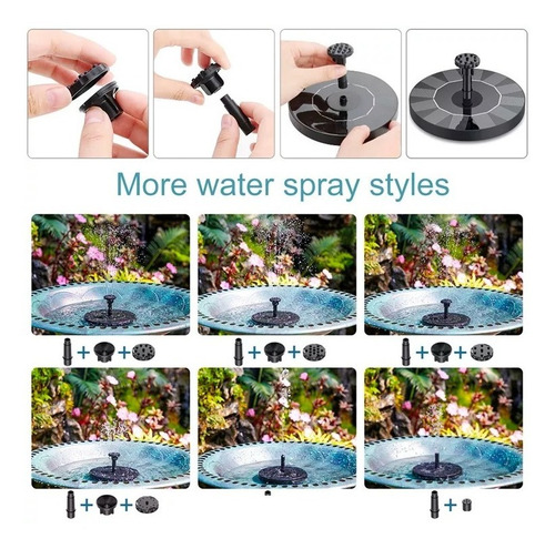 Imagen 5 de 7 de Fuente Solar Para Pileta, Fuente, Acuario Decoracion