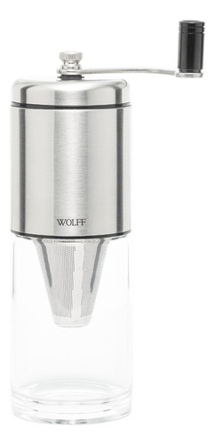Moedor Café Manual Com Filtro 6,5cm X 6,5cm X 21cm - Wolff N/a