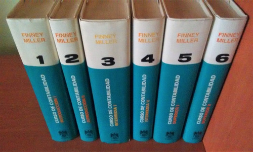 Enciclopedia De Contabilidad De Finney Miller 6 Tomos. (Usado)