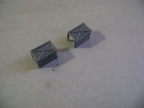 Imagen 6 de 10 de Nico 6 Cajas Carga De Vagones Miniature World H0 (mnw 63)