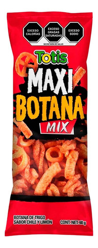Botana Mixta Totis Mix Chile y Limón 60g