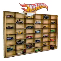 Comprar Exhibidor Para 48 Hot Wheels Con Tapa De Acrilico